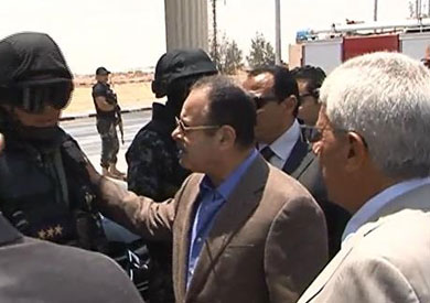 وزير الداخلية يتفقد الخدمات الأمنية المكلفة بتأمين حفل افتتاح قناة السويس