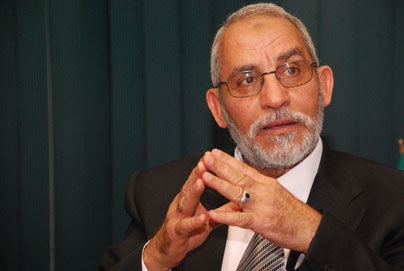 الدكتور محمد بديع مرشد جماعة الإخوان المسلمين