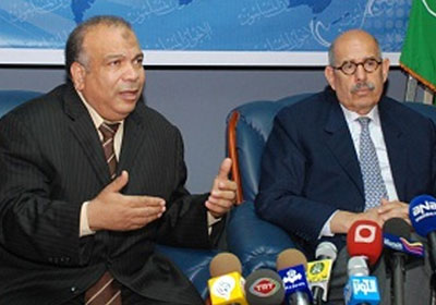 محمد البرادعى - سعد الكتاتنى