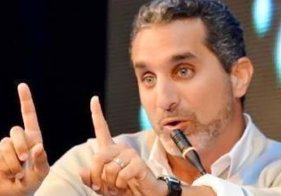 الإعلامي باسم يوسف مقدم برنامج «البرنامج»