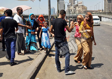 فتيات في شوارع القاهرة -ارشيفية