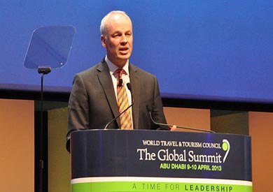 ديفيد سكوسيل، رئيس المجلس العالمى للسياحة والسفر