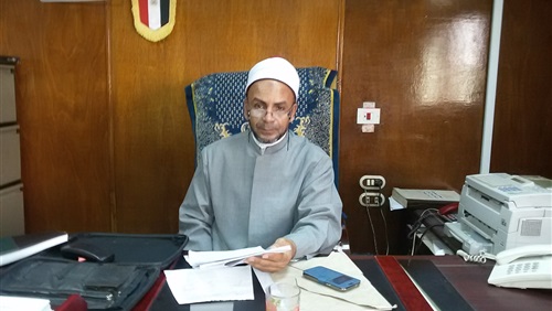 الشيخ محمد الطرواي، وكيل وزارة الأوقاف في قنا