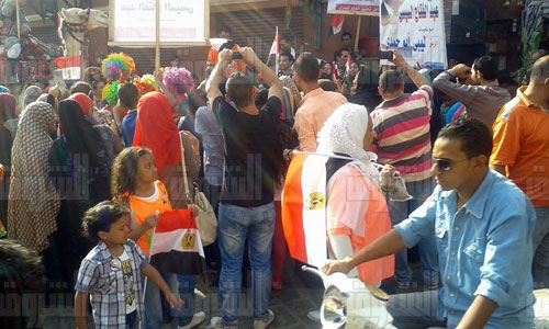 «جمهورية الجمالية» تنصب السيسي رئيسًا على نغمات «بشرة خير وتسلم الأيادي» - خاص الشروق