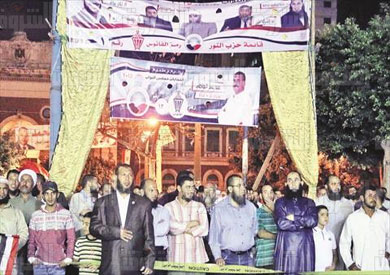 حزب النور دعاية اسكندرية تصوير اميرة مرتضى