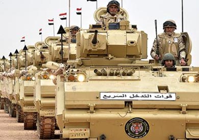 مشاركة الجيش المصرى فى مناورات رعد الشمال