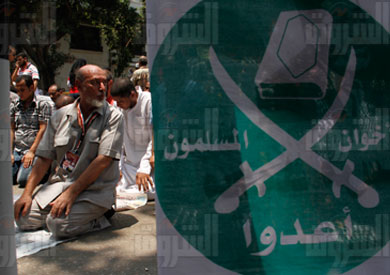 جانب من اعتصام مؤيدي الرئيس الأسبق محمد مرسي - تصوير: زياد حسن