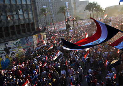 احتفالات في التحرير