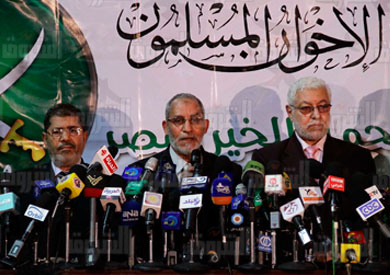 قيادات جماعة الإخوان المسلمين - تصوير: أحمد عبد اللطيف