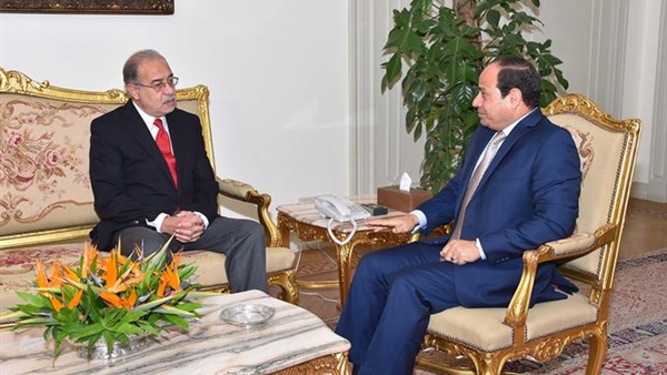 «السيسي»: شريف إسماعيل من أفضل الناس التي رأيتها في حياتي