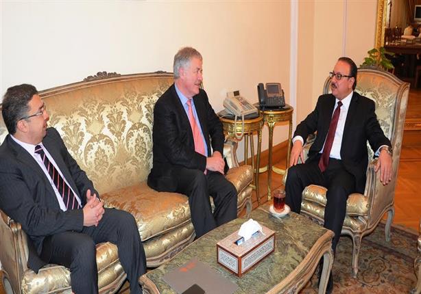 وزير الاتصالات<br/>يستقبل الرئيس التنفيذي الجديد لشركة فودافون مصر