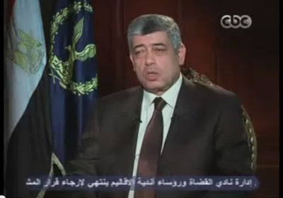 اللواء محمد إبراهيم ، وزير الداخلية