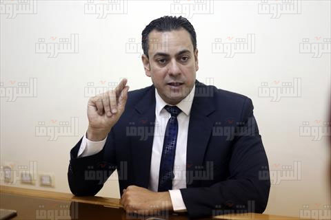 مصطفى الوكيل-وكيل نقابة الصيادلة تصوير ابراهيم عزت