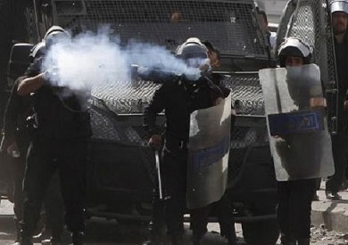 فض قوات الامن مسيرة اخوانية بالغربية ارشيفية
