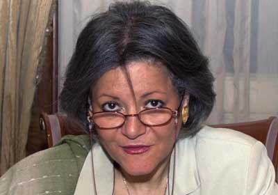 فايزة أبو النجا وزيرة التعاون الدولي