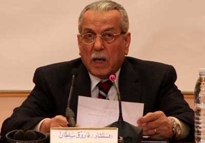 المستشار فاروق سلطان رئيس اللجنة العليا لانتخابات الرئاسة