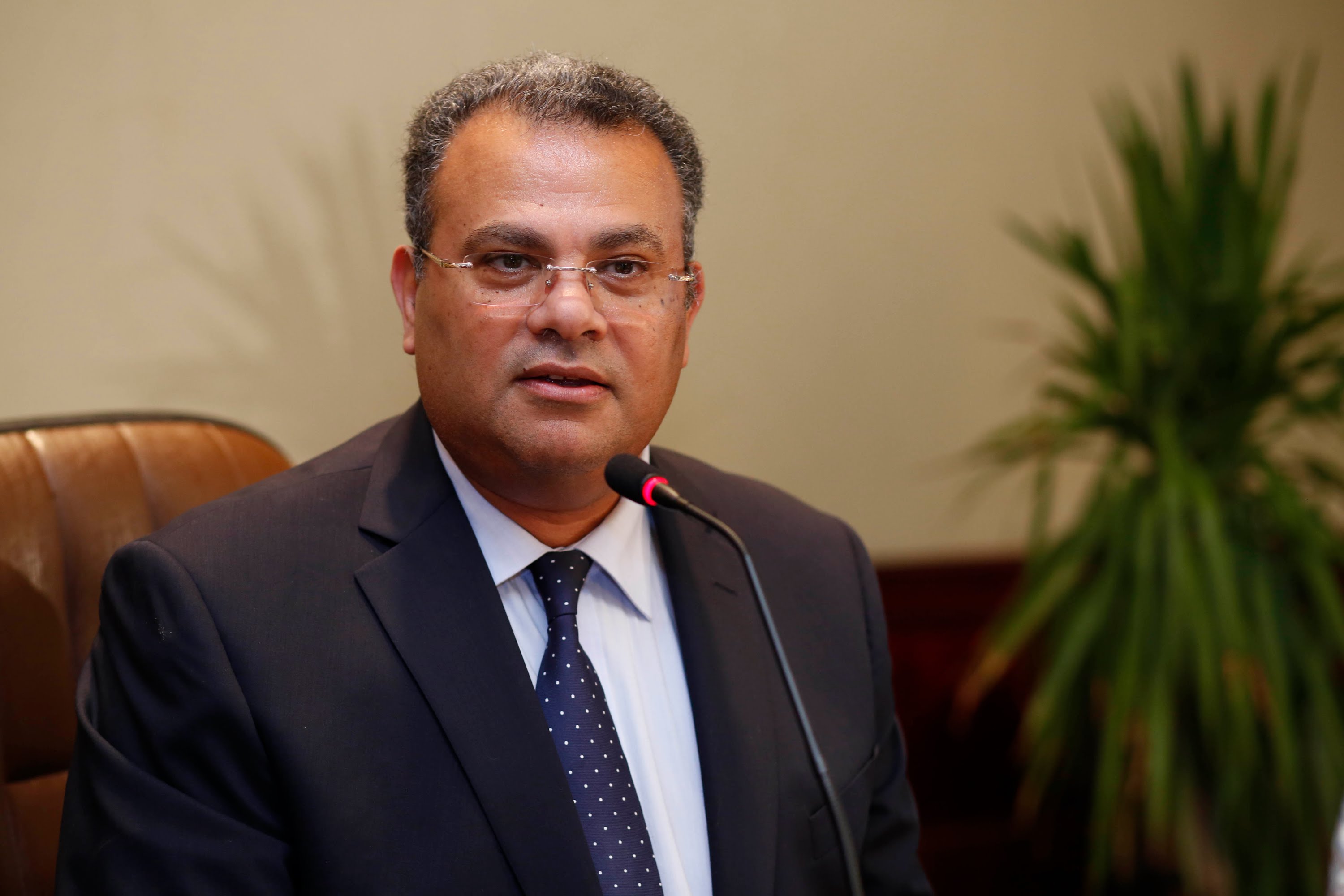 القس أندريه زكي رئيس الطائفة الإنجيلية