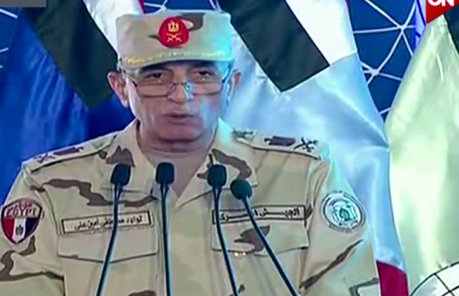 اللواء مصطفى أمين علي، مدير عام مشروعات الخدمة الوطنية بالقوات المسلحة