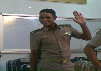 شهيد الاقصر نقيب مصطفى حجاجى وهو فى رتبة ملازم