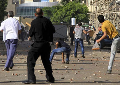 اشتباكات بين الأمن ومسيرة مؤيدي لمرسي - أرشيفية