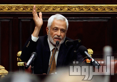 المستشار الغريانى يدير جلسات الجمعية التأسيسية تصوير  أحمد عبداللطيف