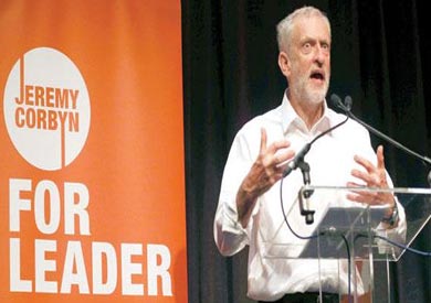 زعيم حزب العمال البريطاني جريمي كوربين