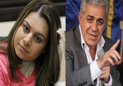 حمدين صباحى و ابنتة سلمى