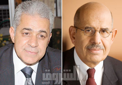 البرادعي وحمدين صباحي