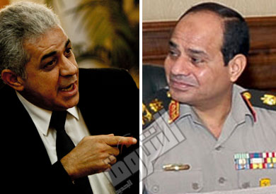الفريق أول السيسي وحمدين صباحى