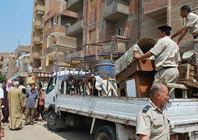 رفع الاشغالات بالبحيرة