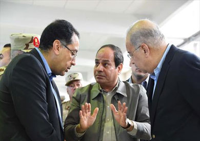 السيسي في الزيارة المفاجئة