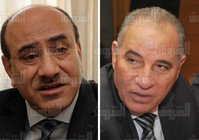 رئيس نادى القضاة، المستشار أحمد الزند، ورئيس الجهاز المركزي للمحاسبات، المستشار هشام جنينة