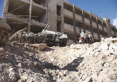 غارات حلب خلفت دمارا كبير