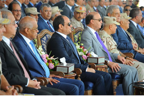 مشاركة الرئيس السيسي في احتفال ذكرى القناة