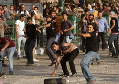 مناوشات بين مؤيدى مرسى ومعارضيه .أرشيفية