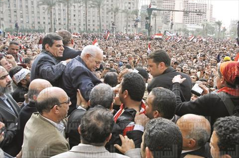 ابراهيم المعلم ومجلس الحكماء -- التحرير تصوير مجدى ابراهيم