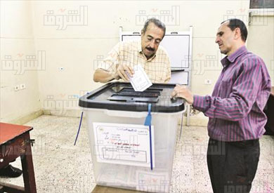 الدقى جولة الاعادة الانتخابات البرلمانية 2015 تصوير أحمد عبد الجواد