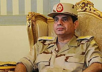 الفريق عبد الفتاح السيسي وزير الدفاع-ارشيفية