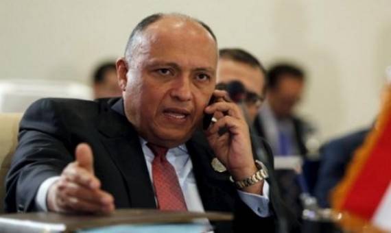 «شكري» يجري اتصالا هاتفيا مع رئيس المجلس الرئاسي الليبي بعد تعرض موكبه لإطلاق نار