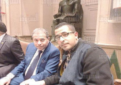 توفيق عكاشة مع محرر «الشروق»