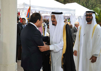 الرئيس عبد الفتاح السيسي والملك سلمان