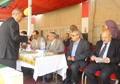 مهرجان للعروض الرياضية في مدرسة بمحافظة الغربية