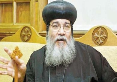 الأنبا مكاريوس أسقف مطرانية المنيا وأبو قرقاص