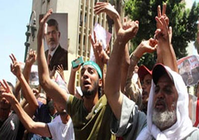 مسيرة لأنصار مرسى فى الإسكندرية - أرشيفية