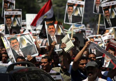 مسيرة لمؤيدي الرئيس المعزول محمد مرسي - أرشيفية