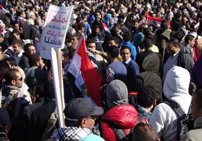 مسيرة مؤيدة للرئيس المعزول محمد مرسي - أرشيفية