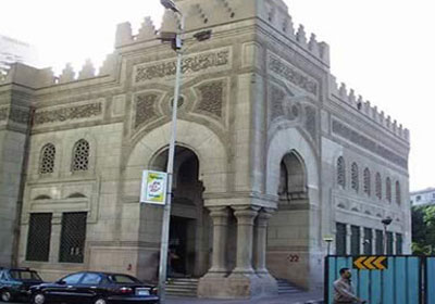 مسجد عمر مكرم - ارشيفية