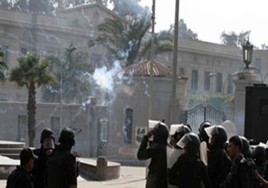 موقع انفجار القنبلة أمام جامعة القاهرة