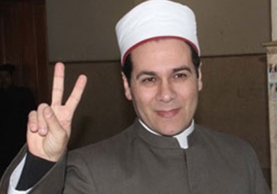 الشيخ مظهر شاهين، إمام وخطيب مسجد عمر مكرم