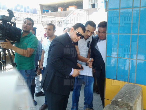 موقع التفجيرات - تصوير: مصطفي محمد